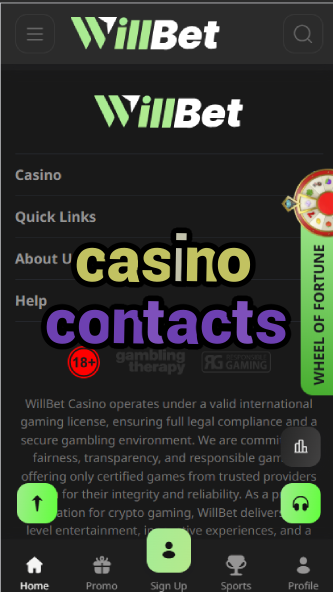 Casino Contacts - Casino Customer Support Info-casinoorder.vip